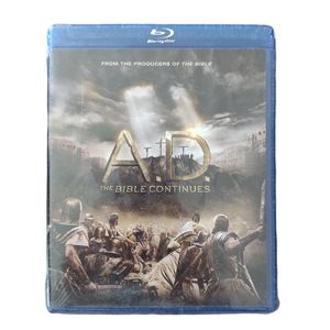 🆕 A.D.‎ The bible continues Blu ray NWT 4 disc set Produced by Roma Downe